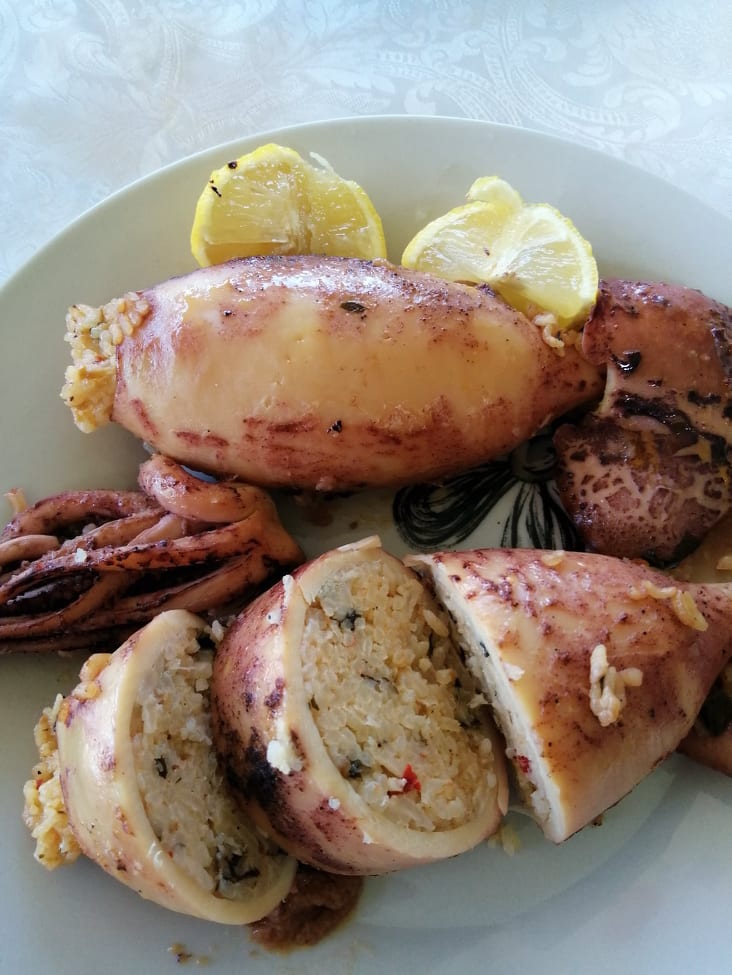 Καλαμάρια γεμιστά