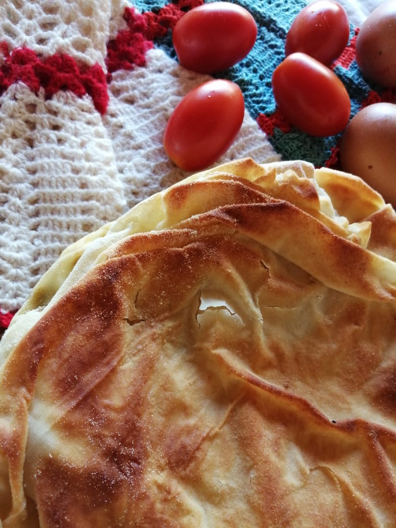 Μελιτζανόπιτα με κιμά και φέτα